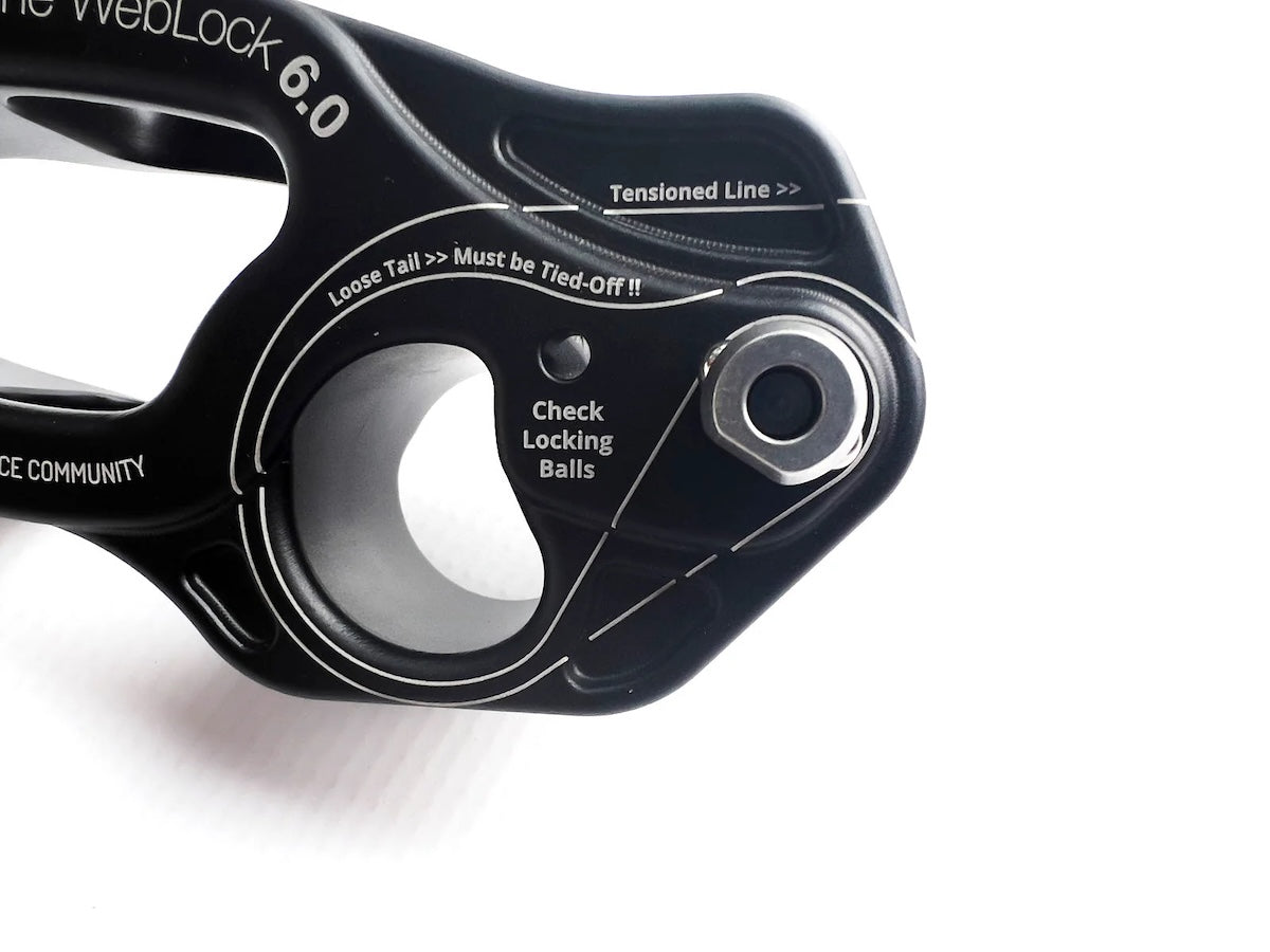 Alpine WebLock 6.1 のピン部分ディテール