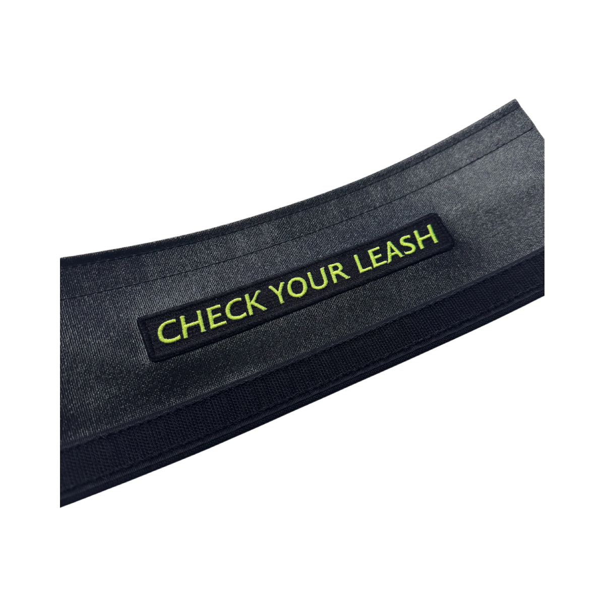 CHECK YOUR LEASH ベルクロスリーブ 30cm リーシュ確認を促すメッセージ入り