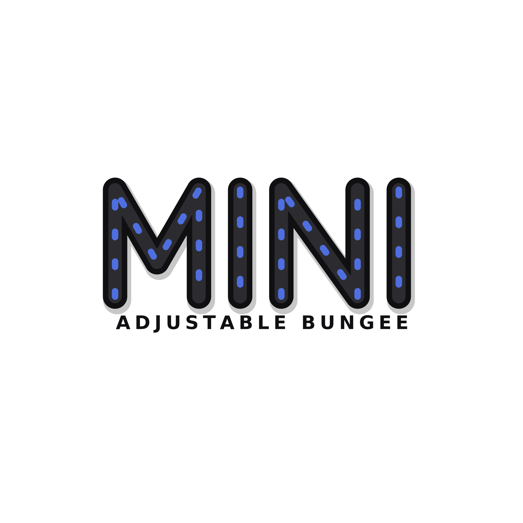 MINI Adjustable Bungee ロゴ 調整可能なバンジーコード