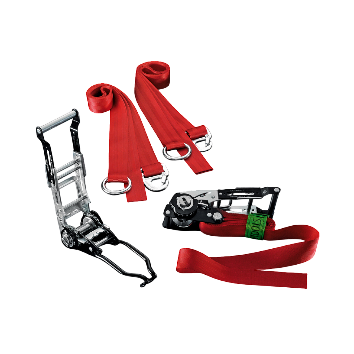 Slack Ratchet 50 Set（スラックラチェット50セット） – 初心者にも最適なエントリー用ラチェットセット（50mm幅対応） – Slackline Research  
